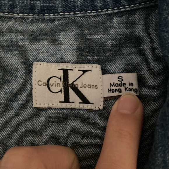 Y2K Vintage Calvin Klein Denim Dress - Picture 6 of 6